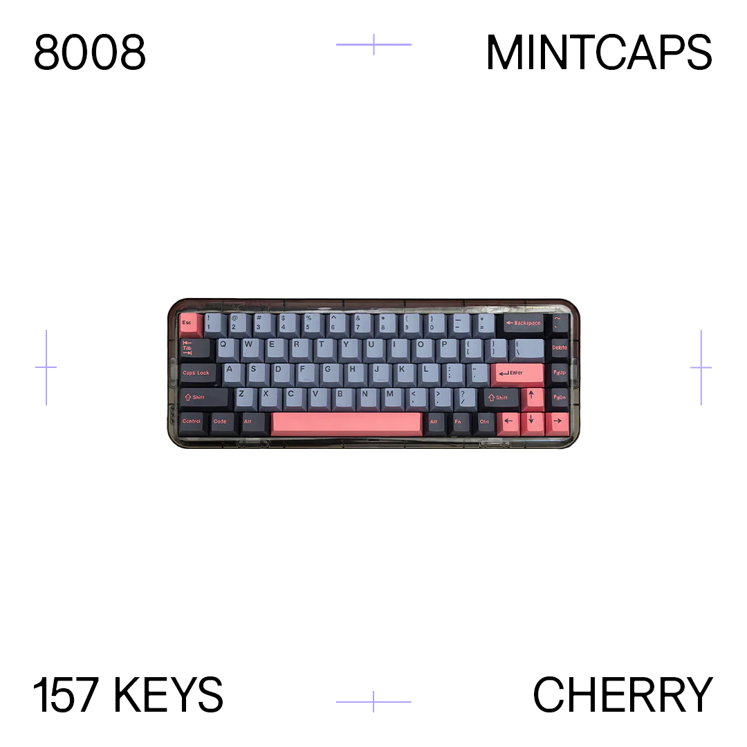 Mintcaps 8008 Keycap Set – Mash.sg