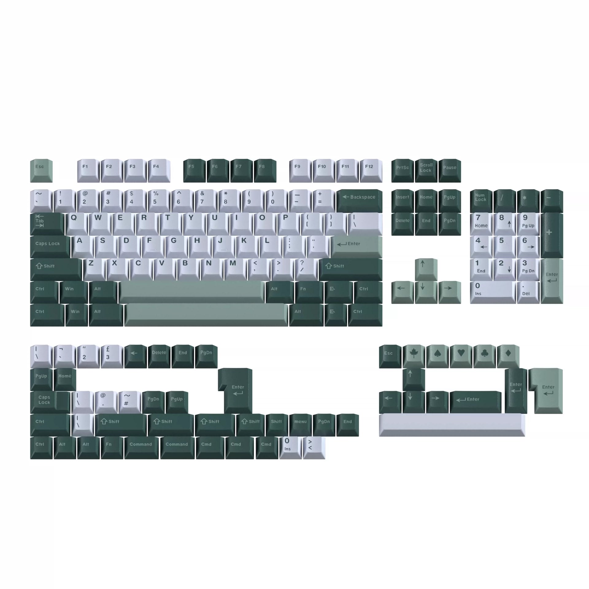 Mintcaps Botanic Keycap Set