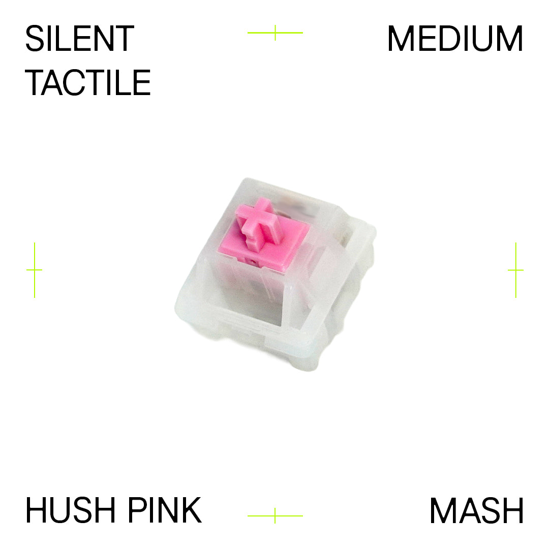 Mash Hush Pink Switches