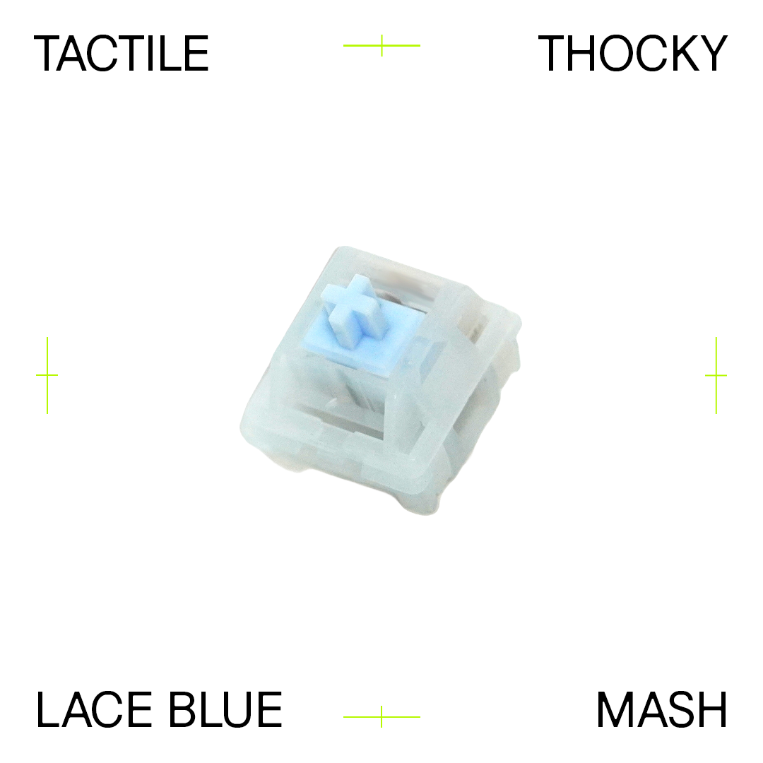 Mash Lace Blue Switches