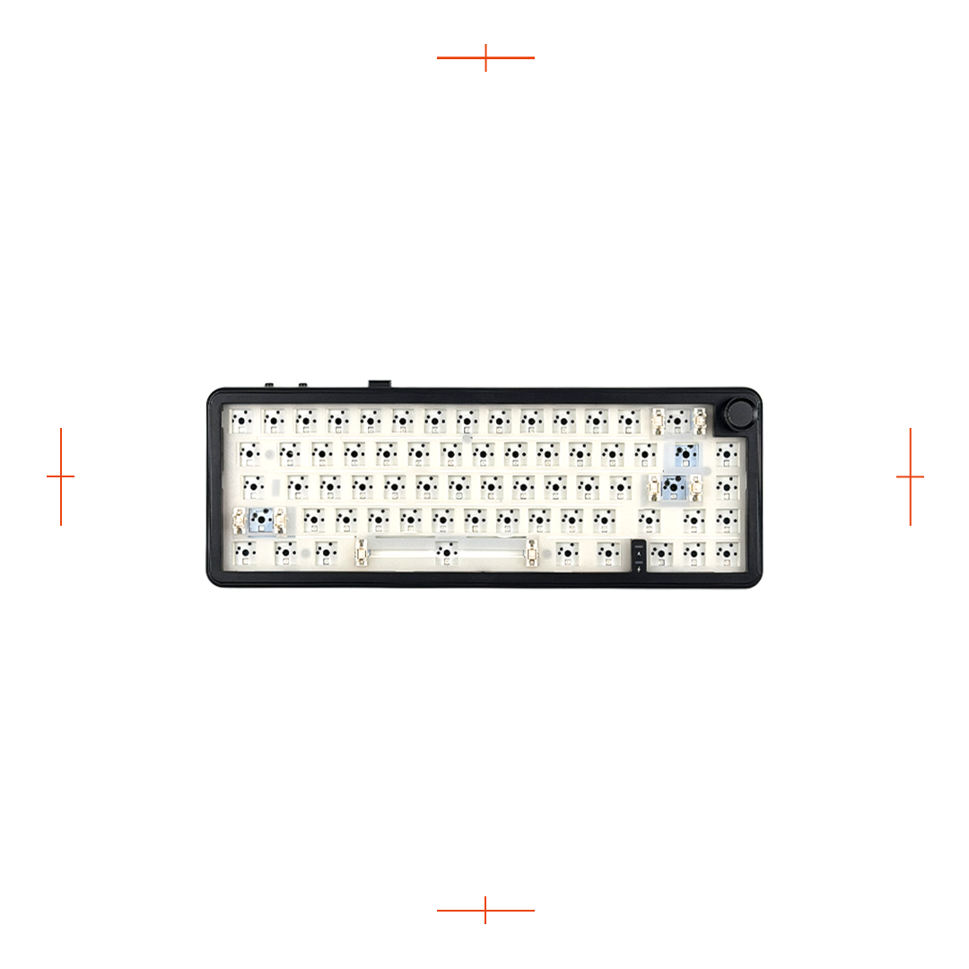 WK68 Custom Mechanical Keyboard Bundle