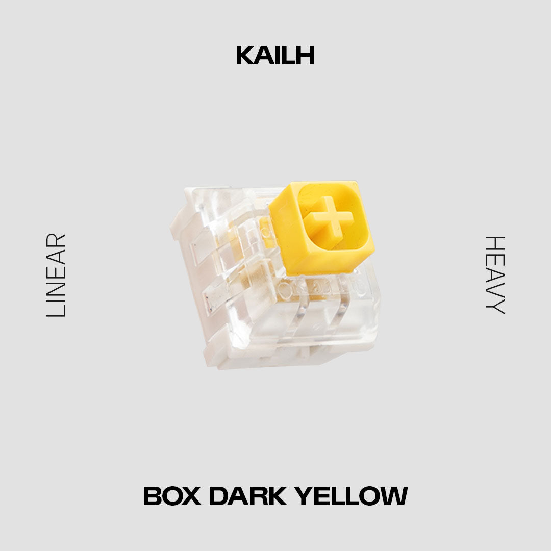 Kailh Box Dark Yellow Switch | Mash.sg
