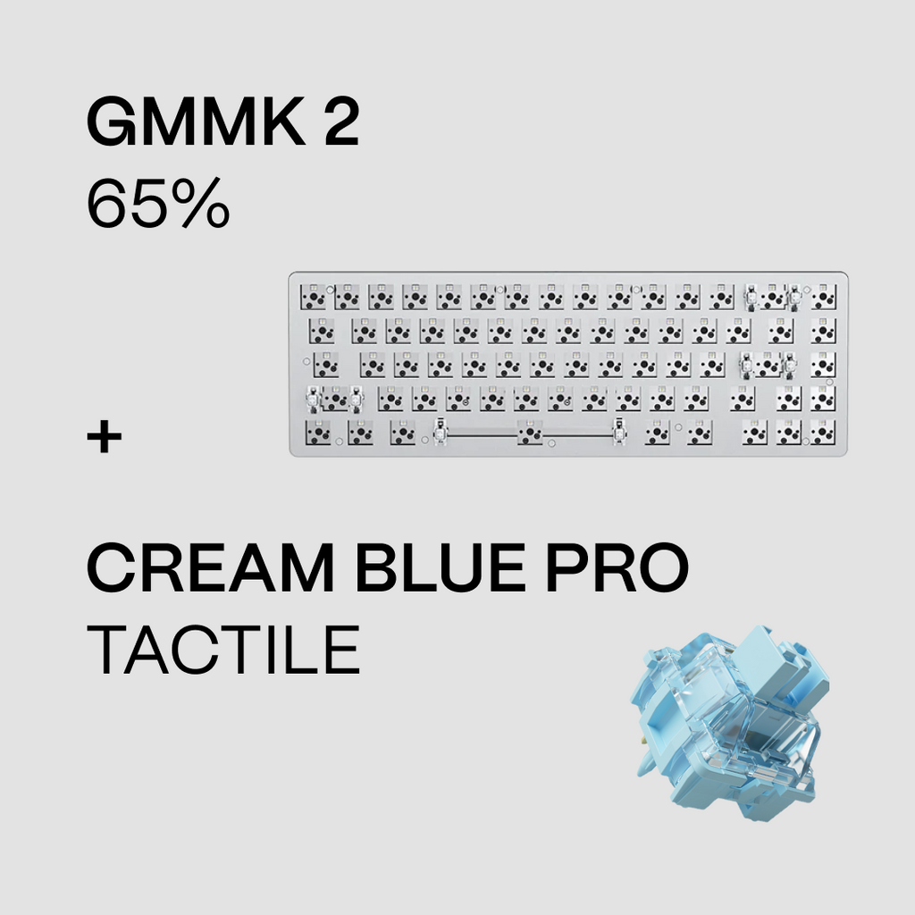 White GMMK 2 65% - Tactile