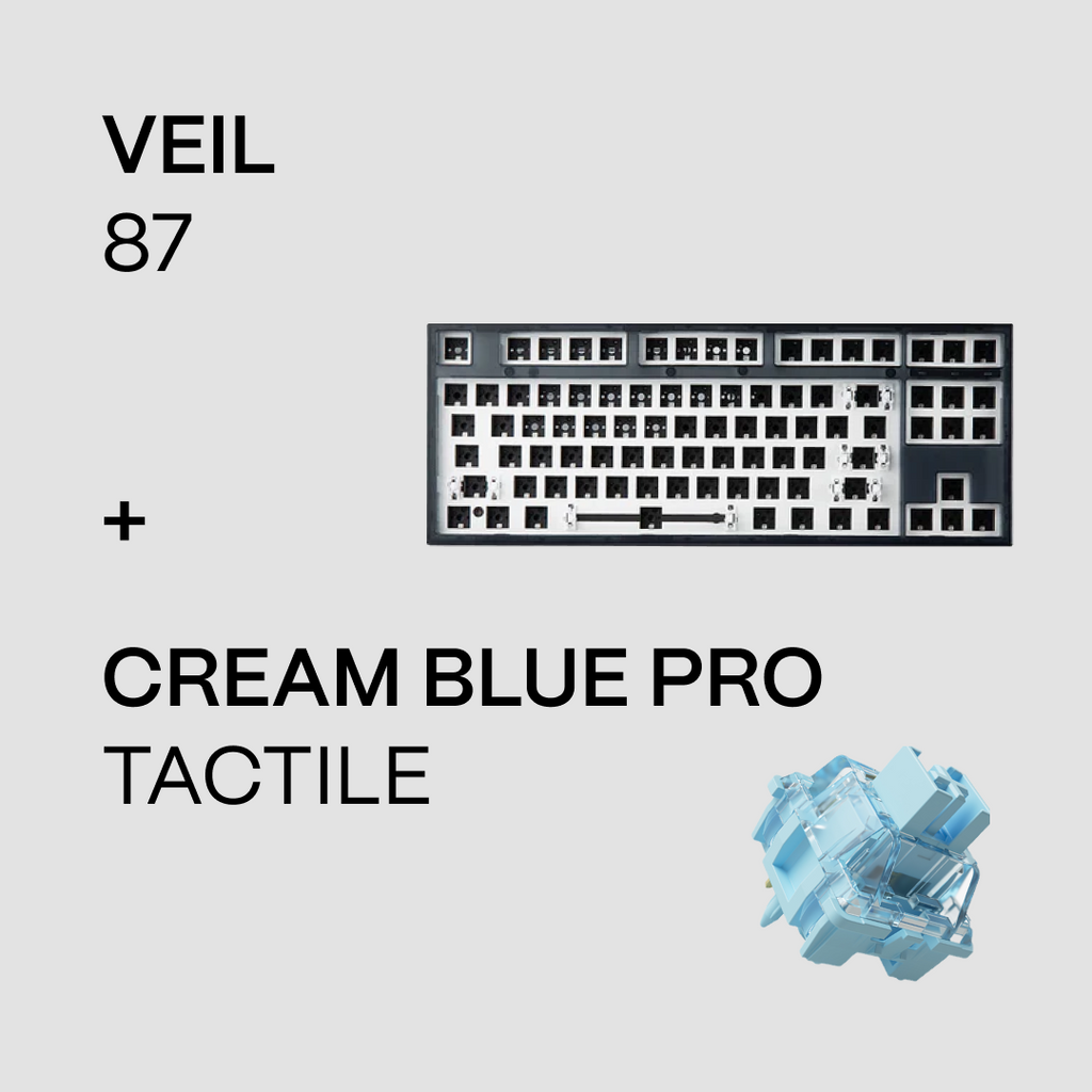 Veil87 Black - Tactile