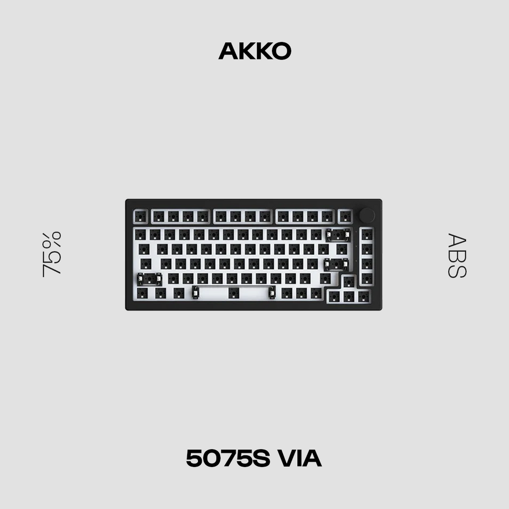 Akko 5075S Barebone VIA kit