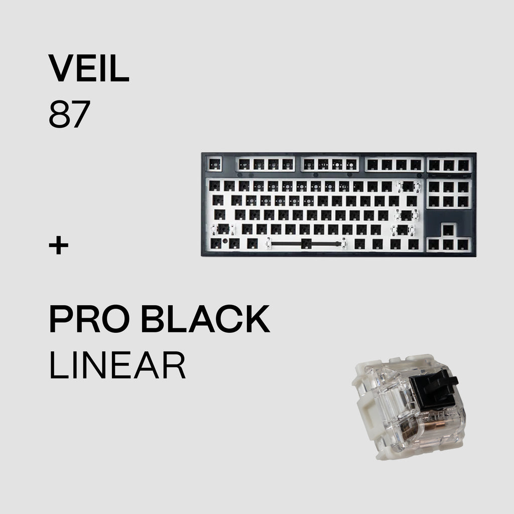 Veil87 Black - Linear