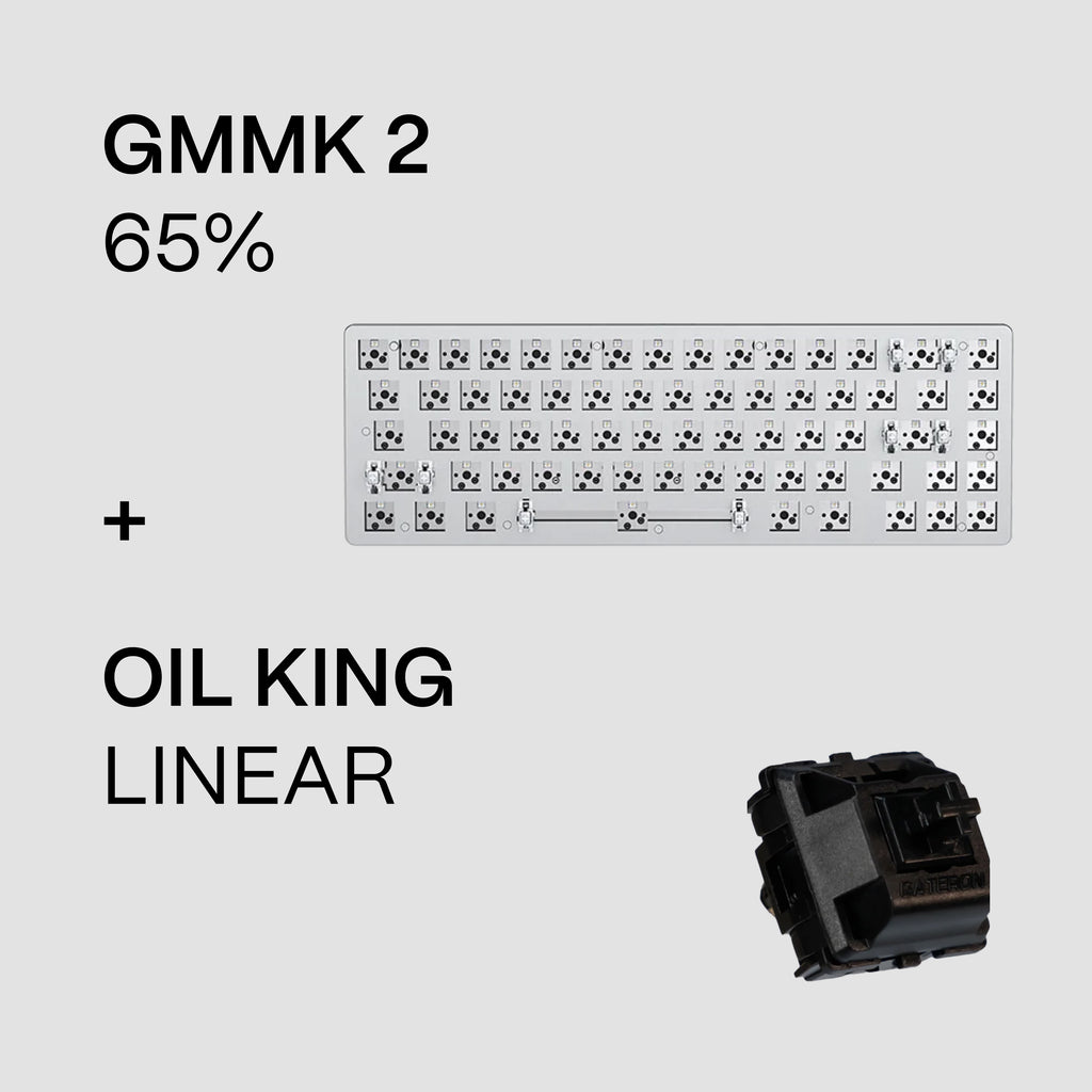 White GMMK 2 65% - Linear