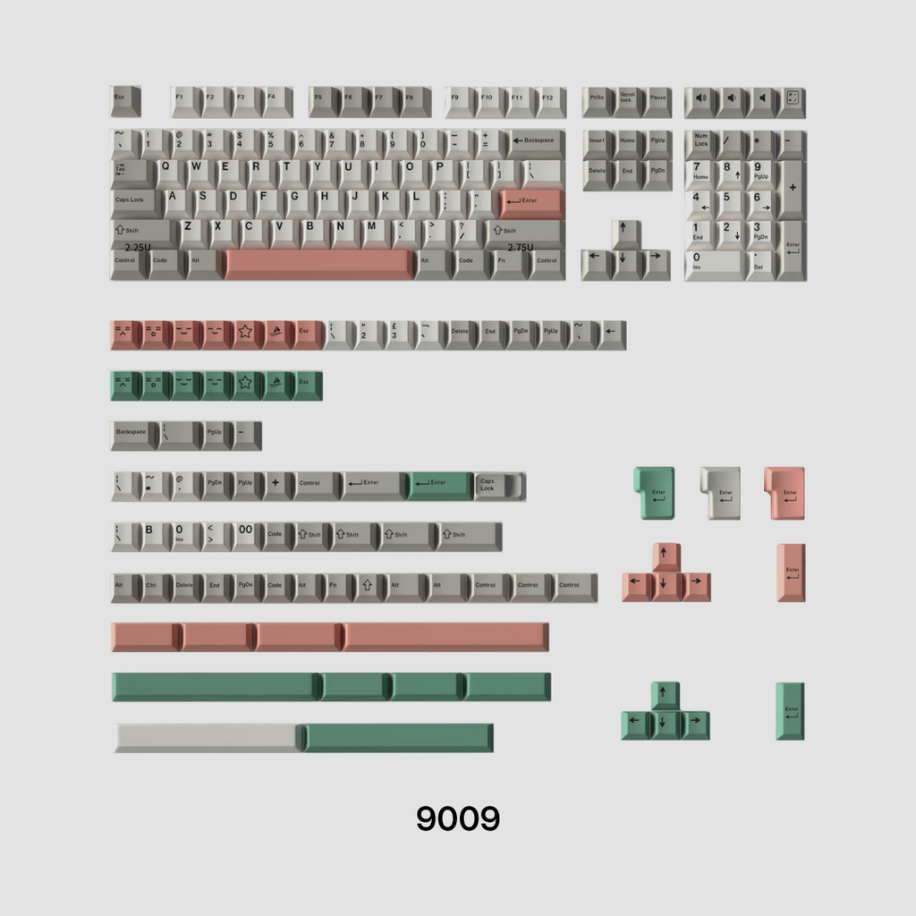 Mintcaps 9009 Keycap Set