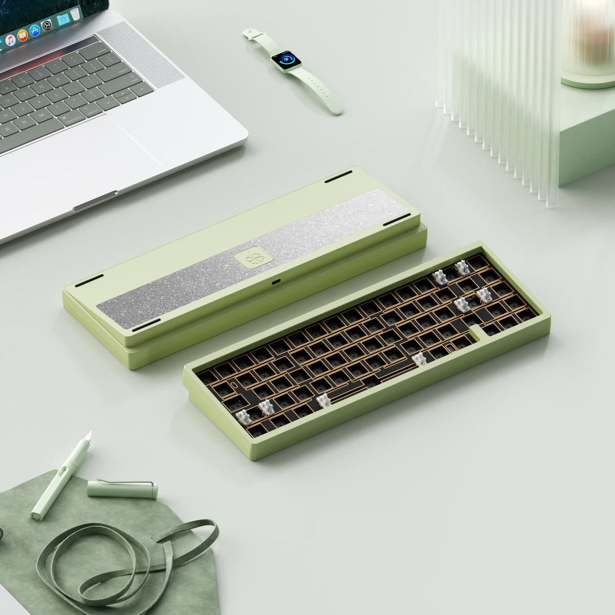 Lucky65 v2 Custom Mechanical Keyboard Bundle | Mash.sg