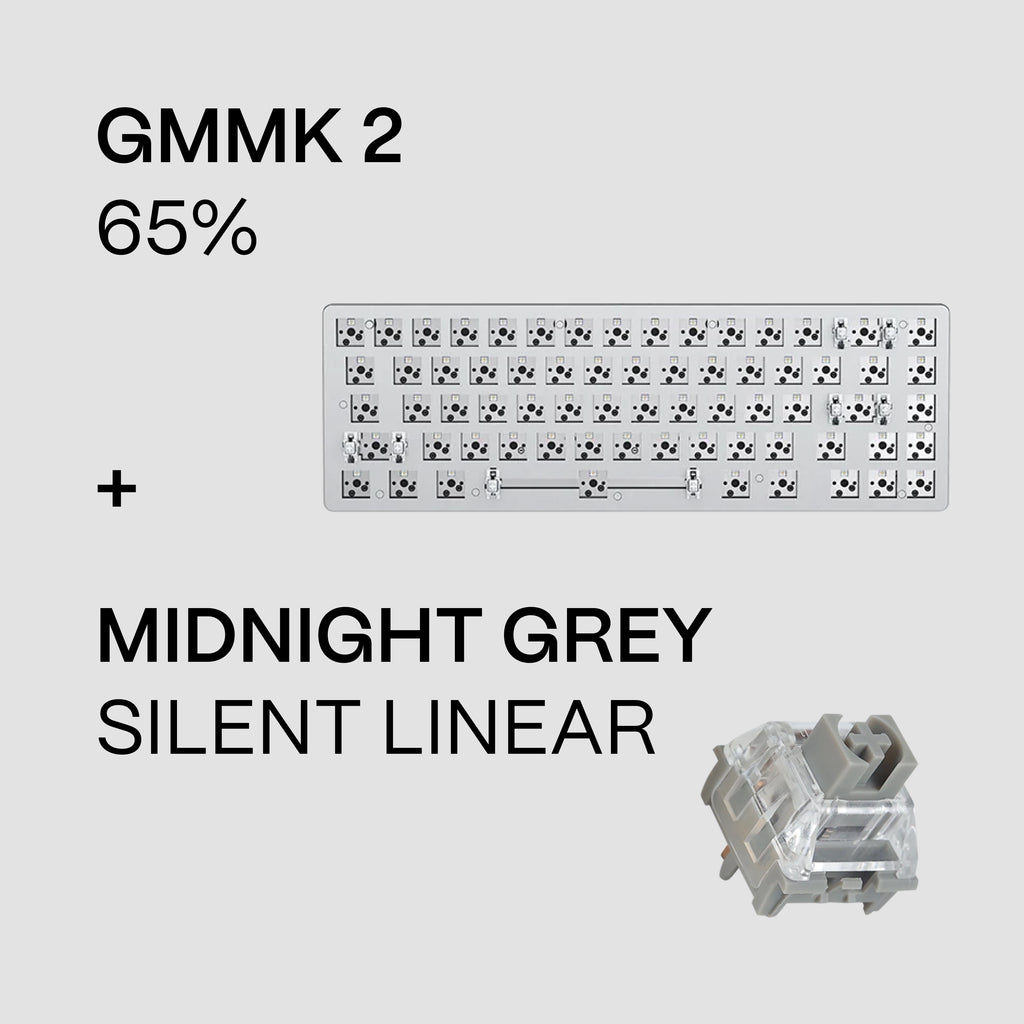 White GMMK 2 65% - Silent