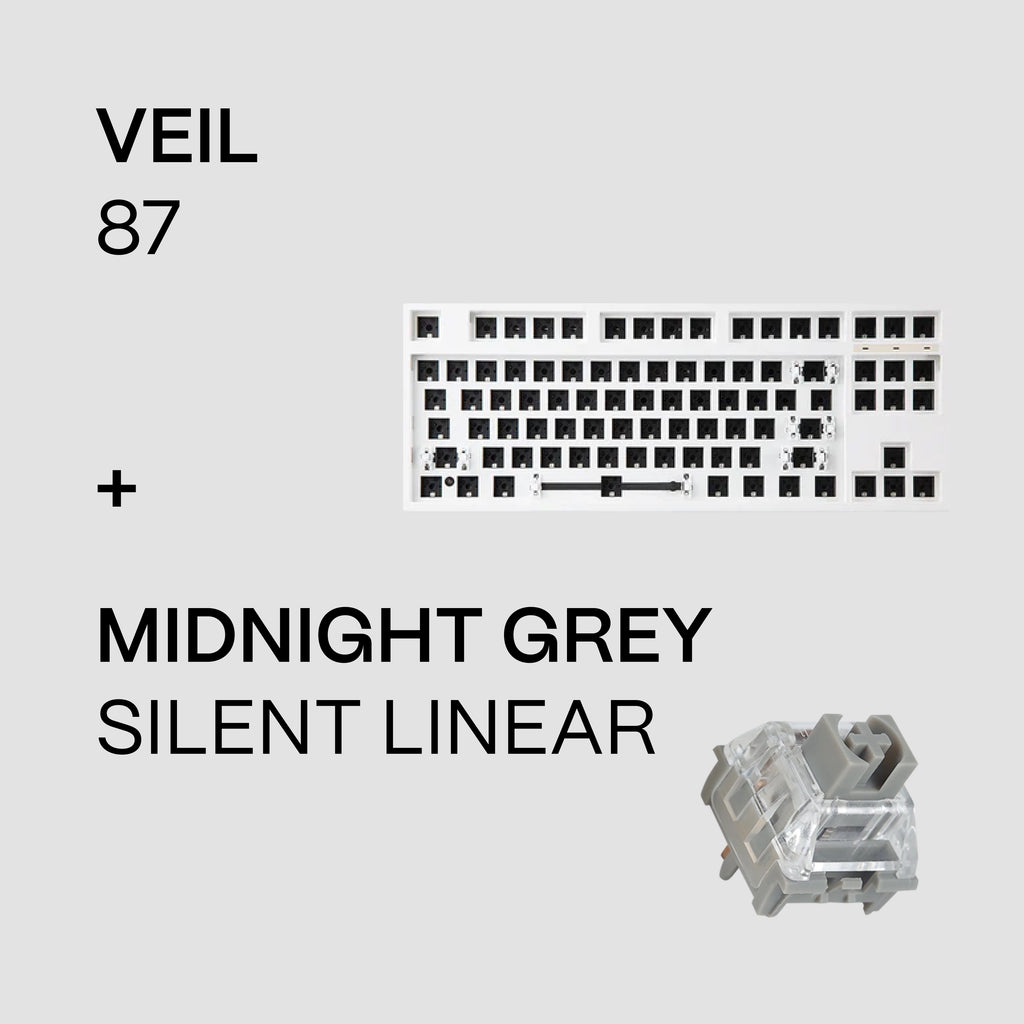 Veil87 White - Silent