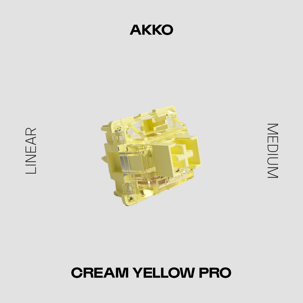 Akko Cream Yellow Pro Switch