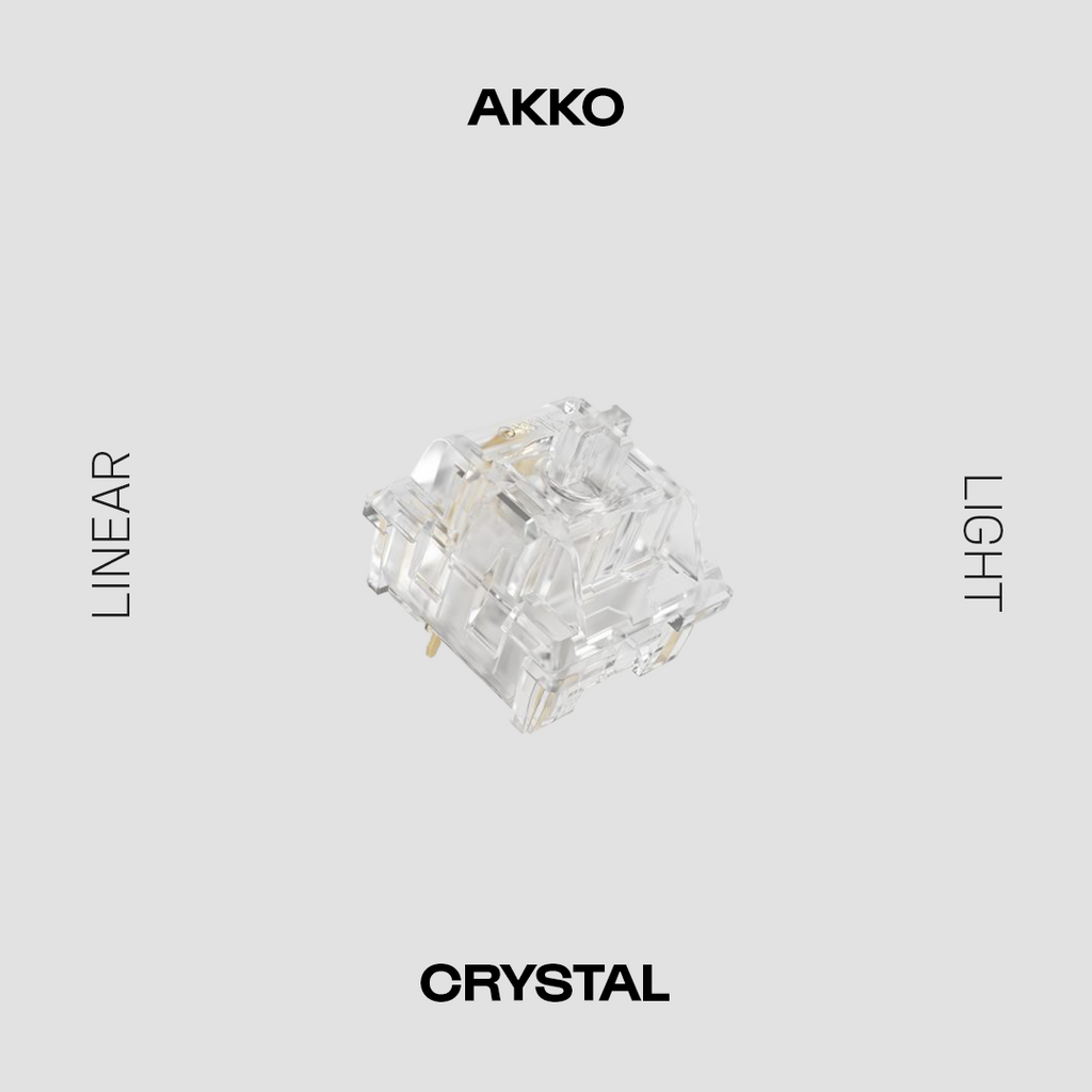 Akko Crystal Linear Switch
