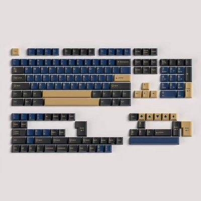 Mintcaps Blue Samurai Keycap Set