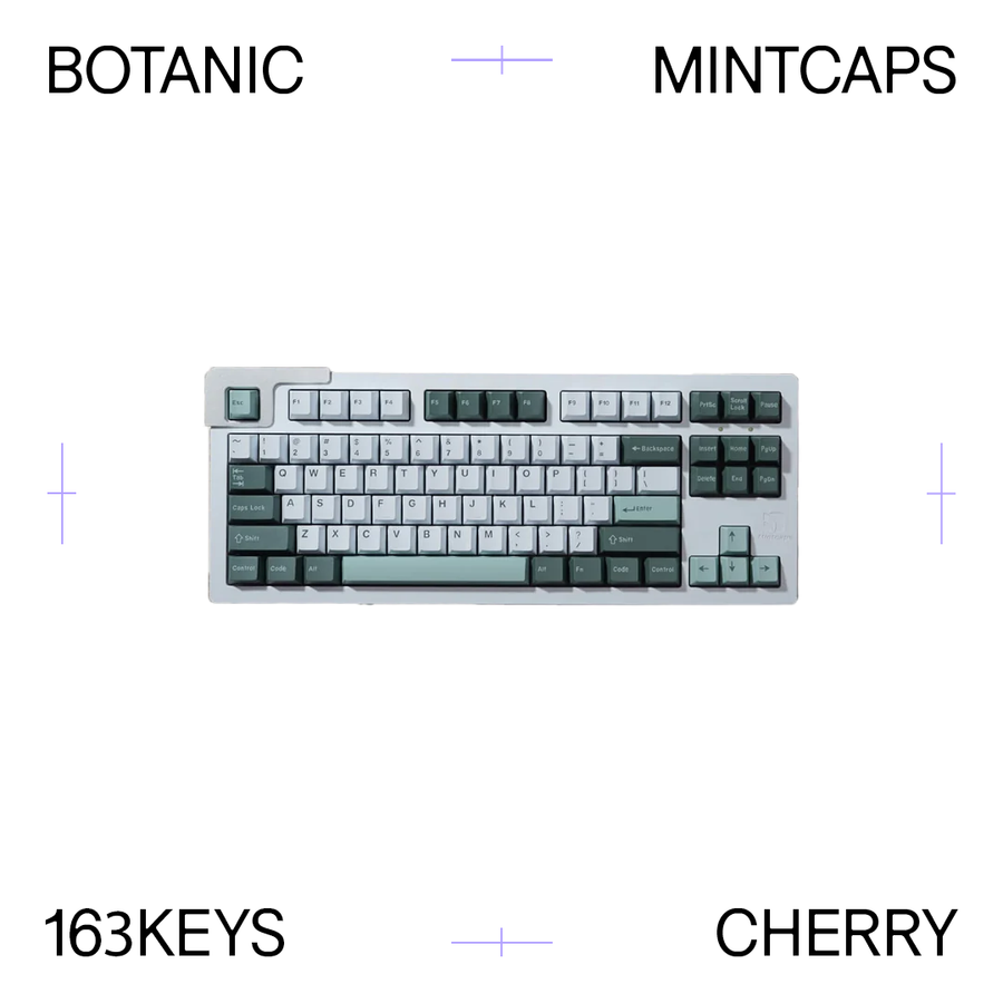 Mintcaps Botanic Keycap Set