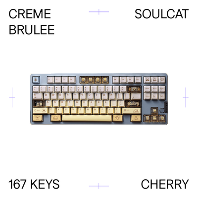 Soulcat - Creme Brulee Keycap Set