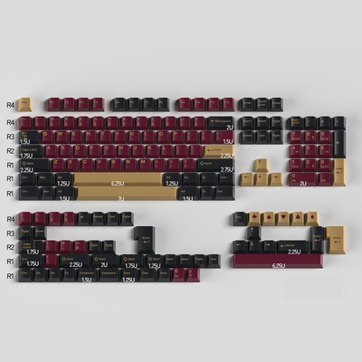 Mintcaps Red Samurai Keycap Set