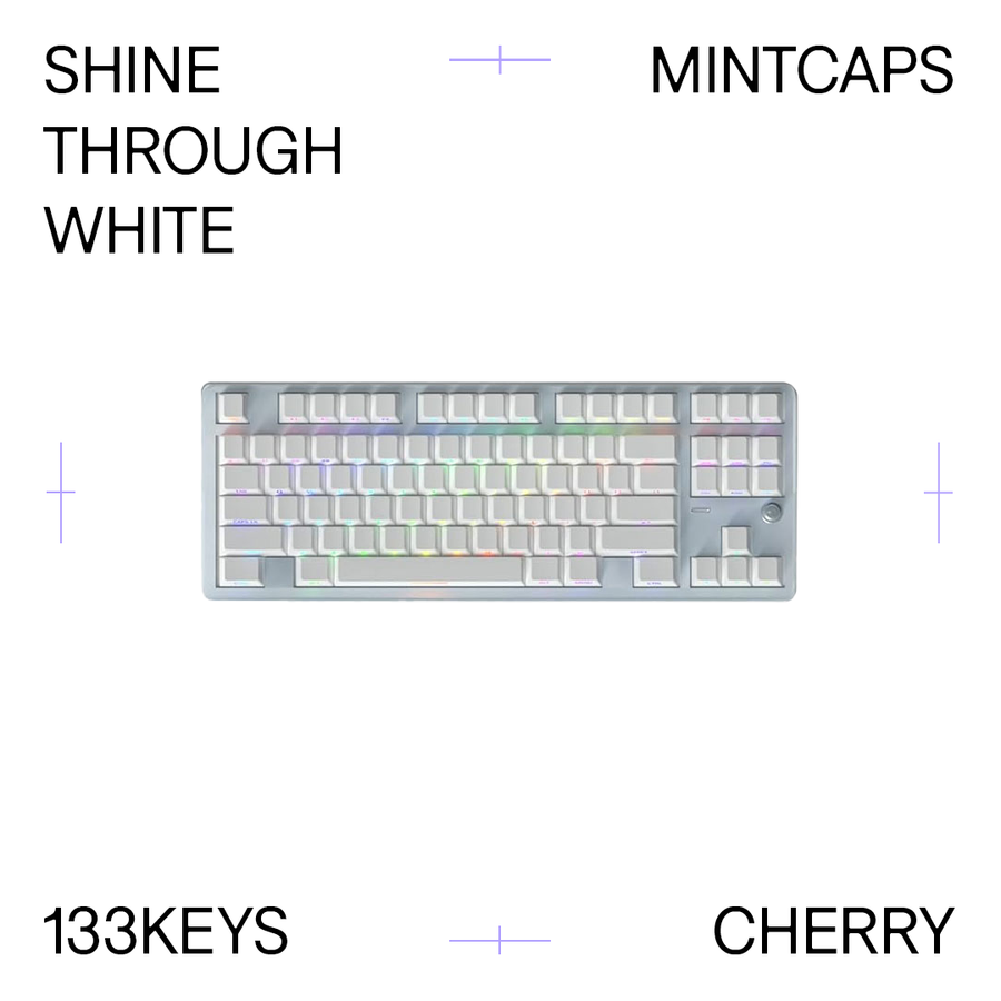 Shine Through - White