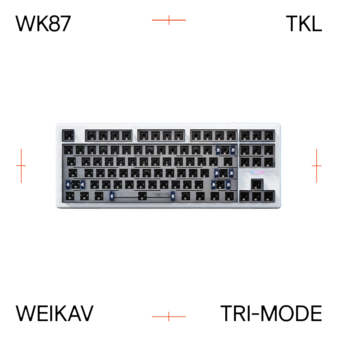 WK87 Custom Mechanical Keyboard Bundle