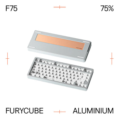 Furycube F75 Keyboard Barebones Kit