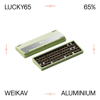 Lucky65 v2 Custom Mechanical Keyboard Bundle