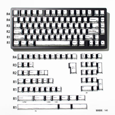 Manga - White Keycap Set