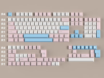 Peach Oolong Keycap Set
