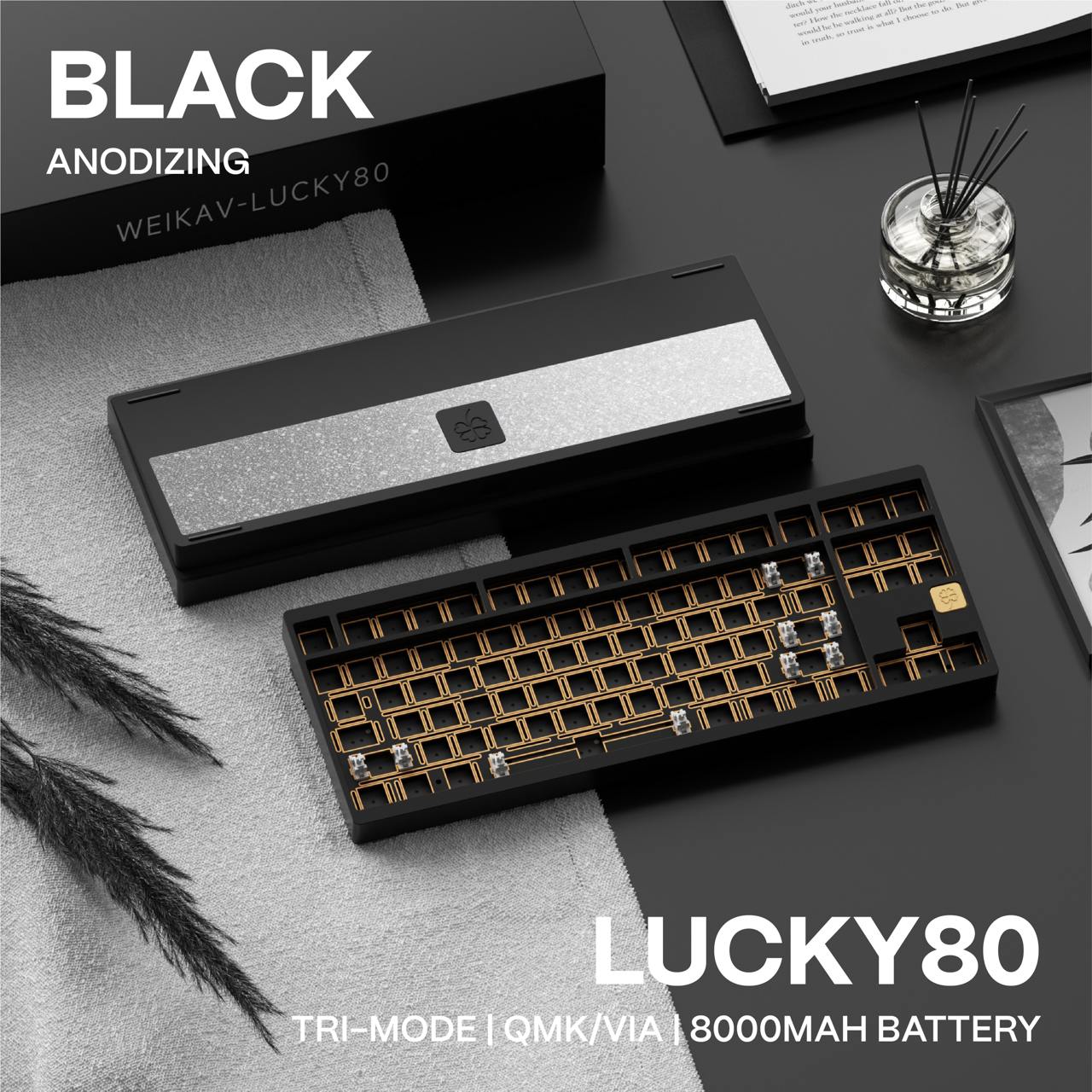 Lucky80 Keyboard Barebones Kit