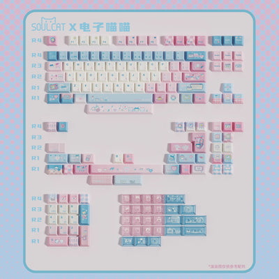 Soulcat - Pocket Pet Keycap Set
