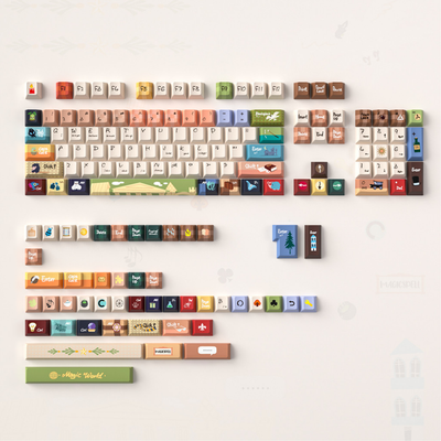 Magical World Keycap Set