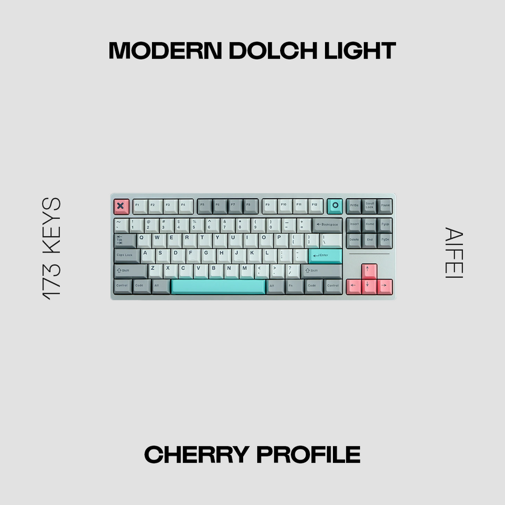 Aifei Modern Dolch Light Keycap Set