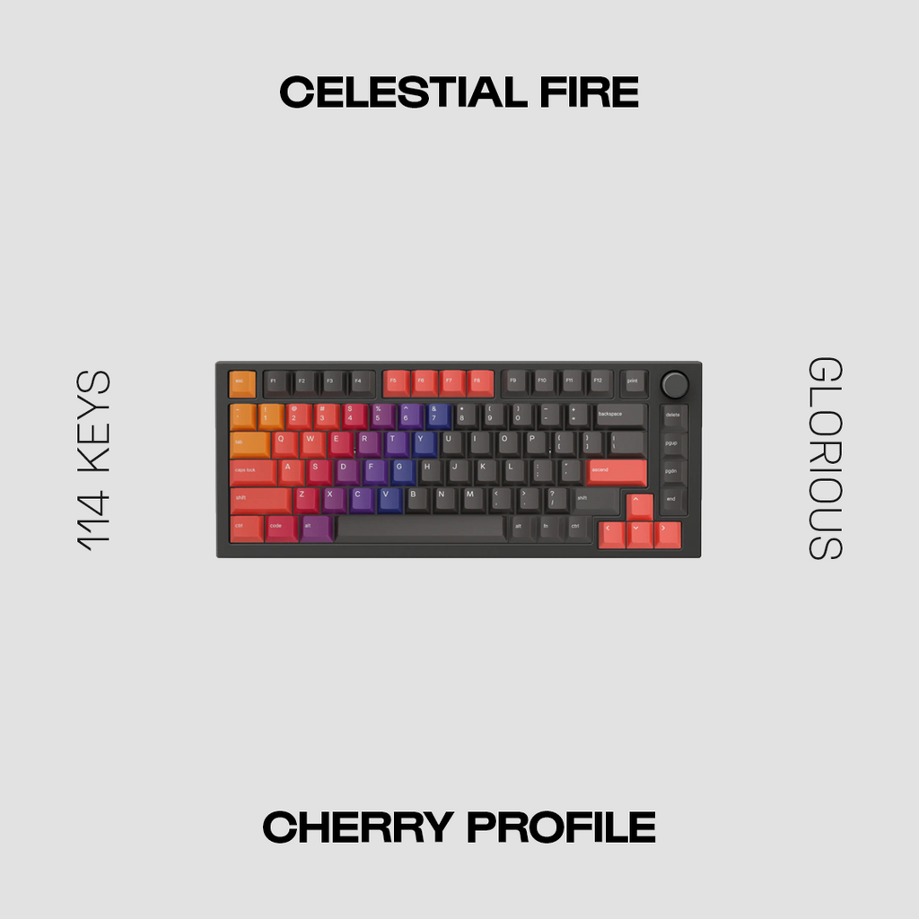 Celestial Fire Keycap Set