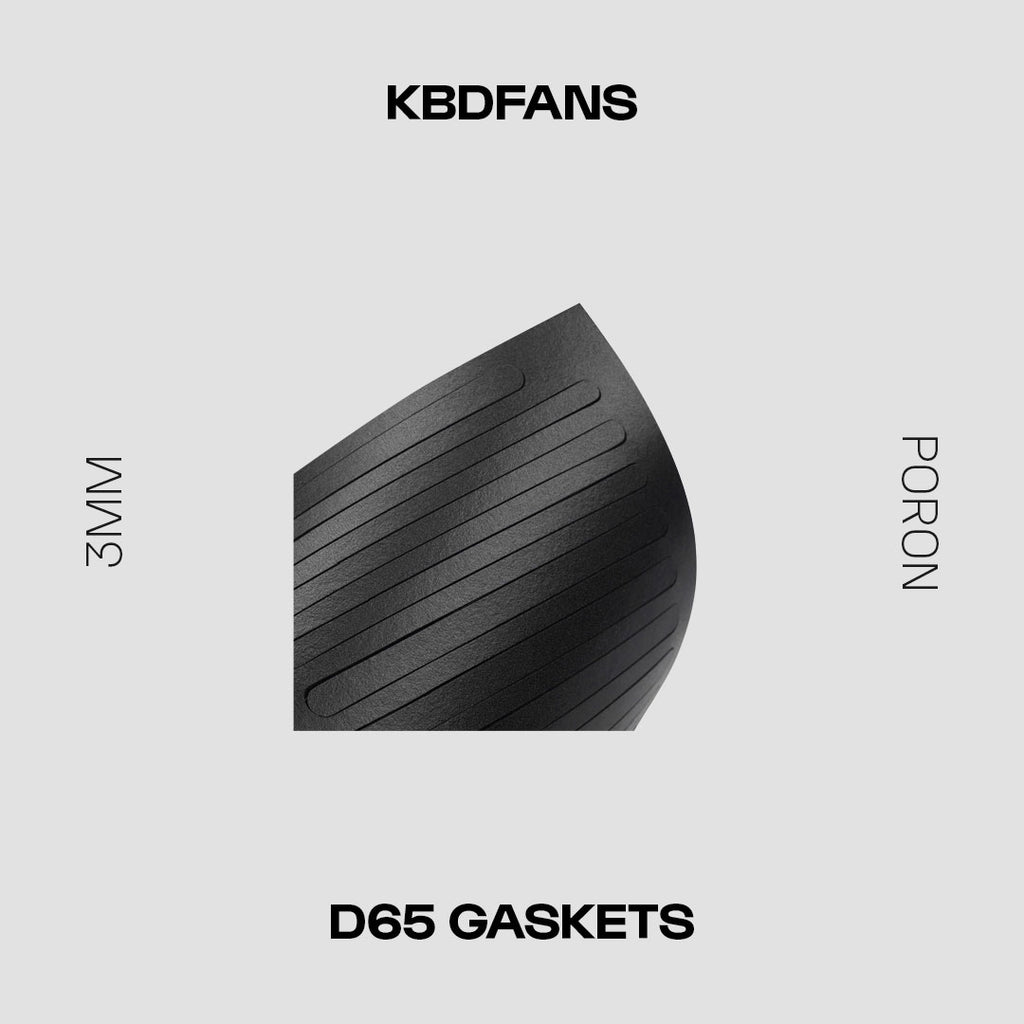 KBDFans D65 Poron Gaskets