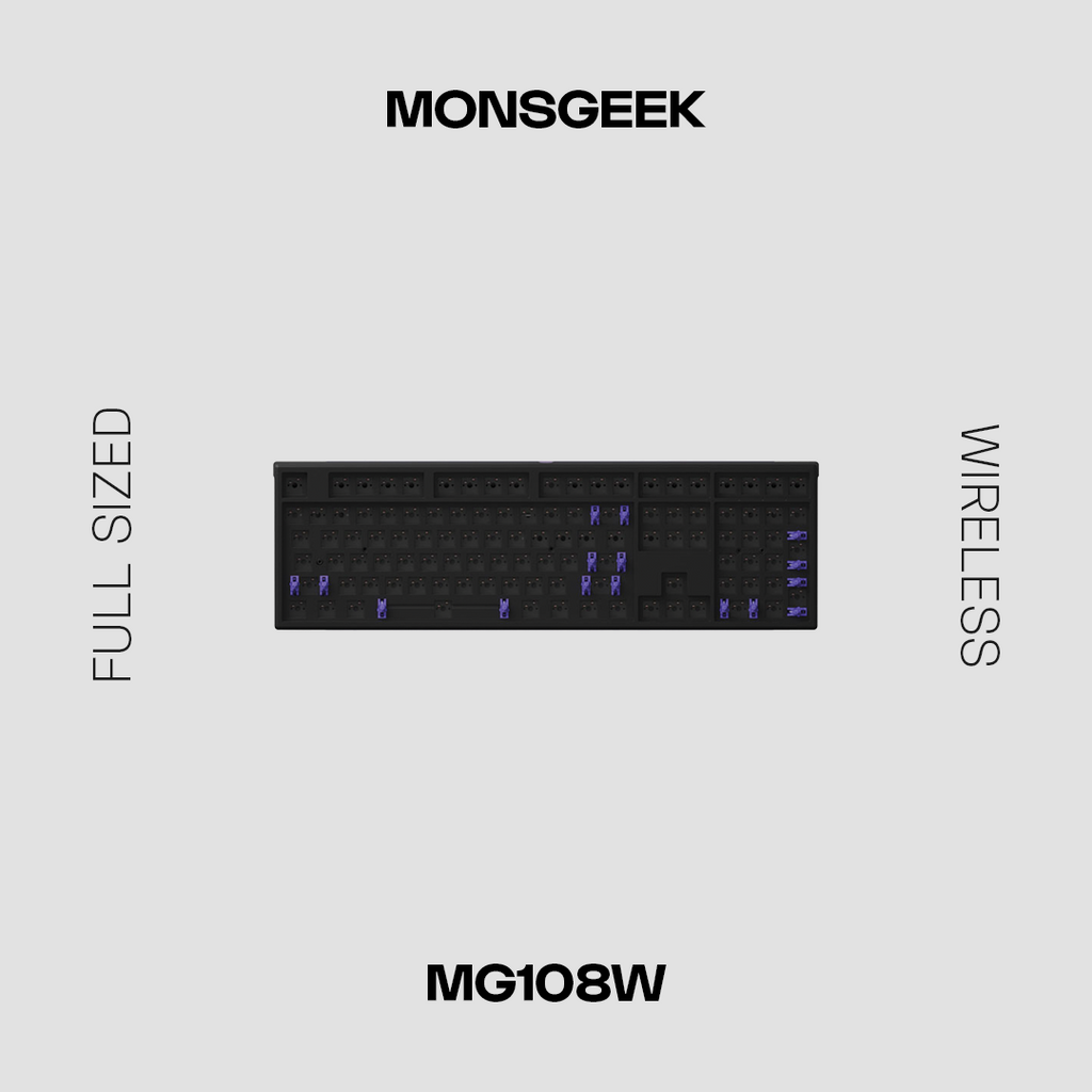 Monsgeek MG108W Barebones Kit