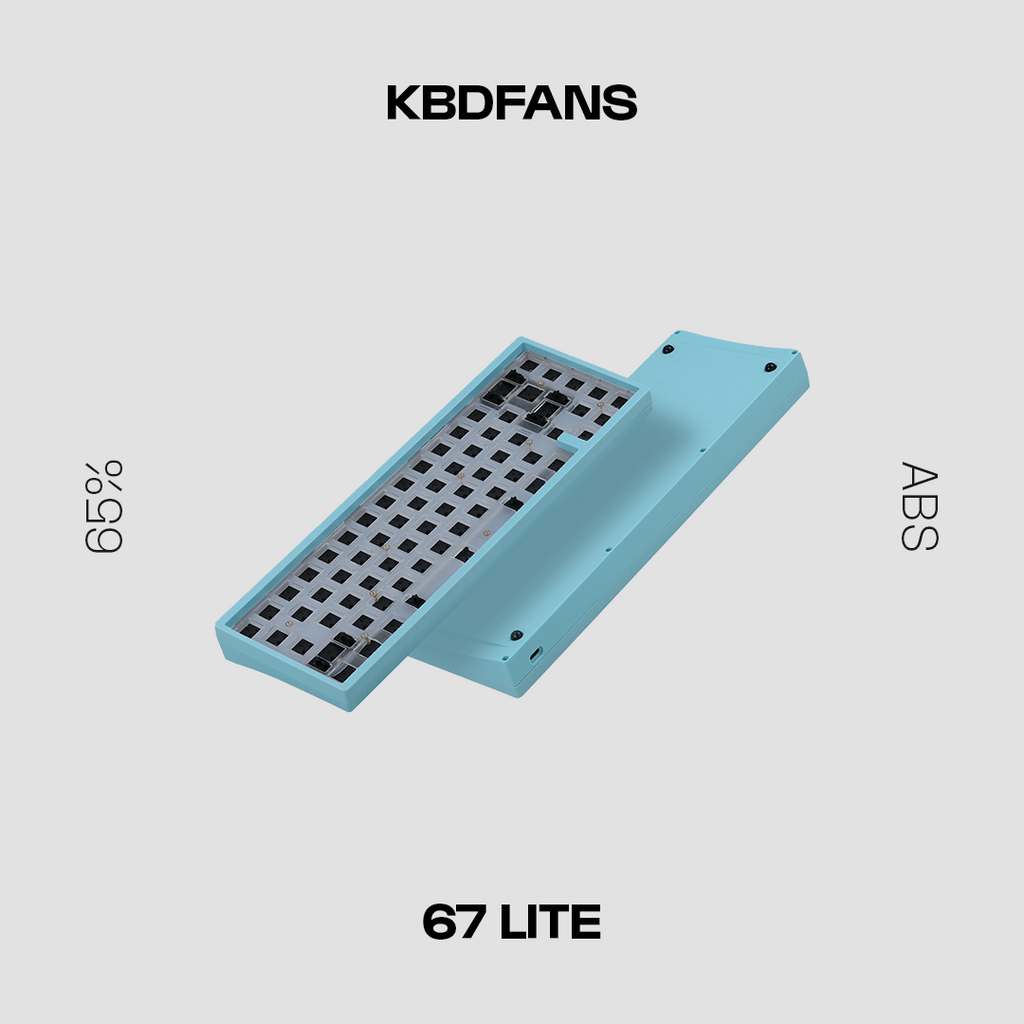 KBDFans 67 Lite Barebone Keyboard