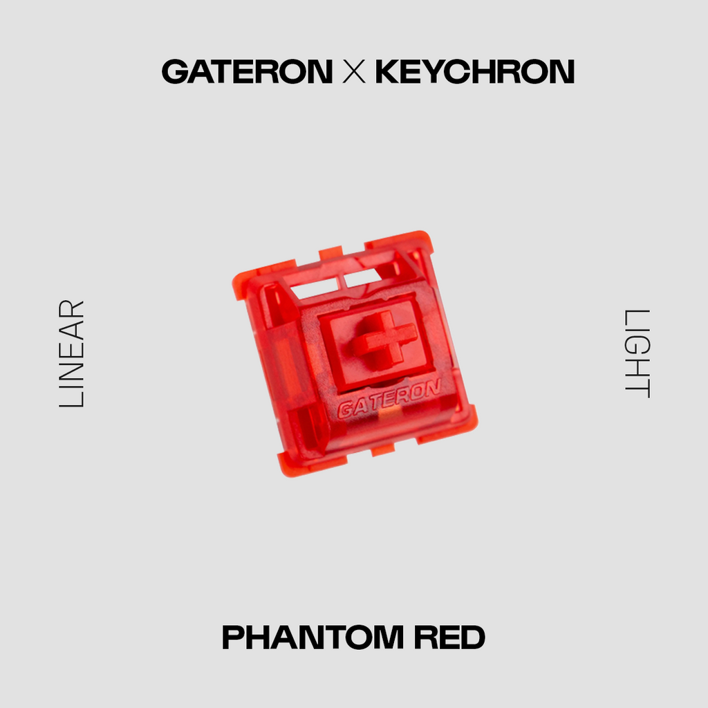 Gateron X Keychron Phantom Red