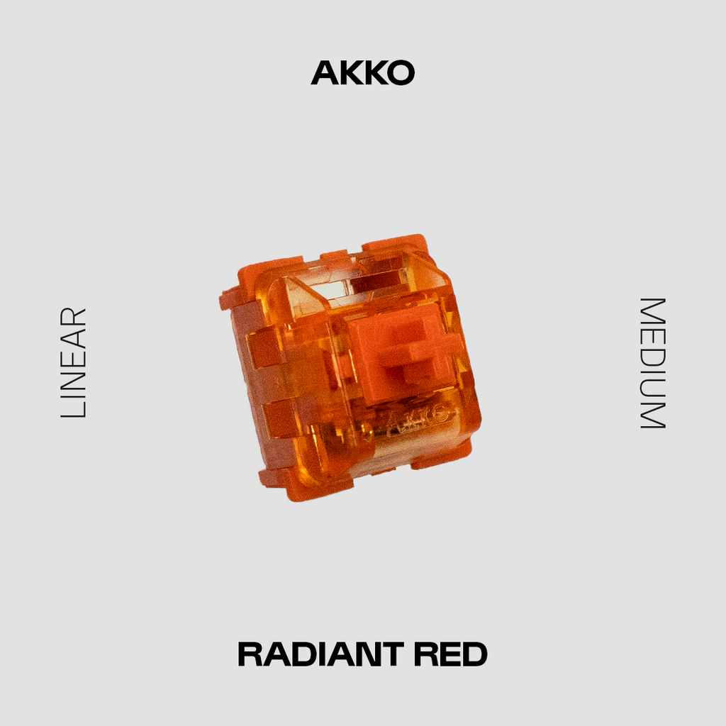 Akko Radiant Red Switch