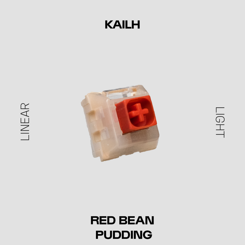 Kailh Red Bean Pudding Switch